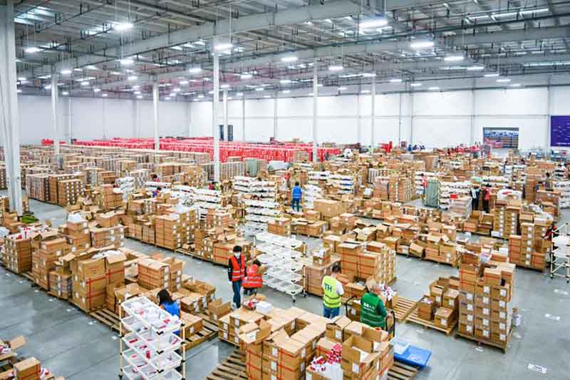 E-commerce logistics service